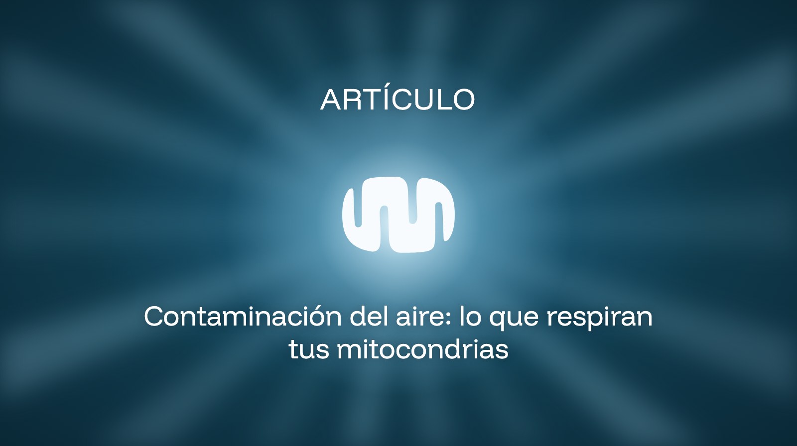 Contaminación del aire: lo que respiran tus mitocondrias