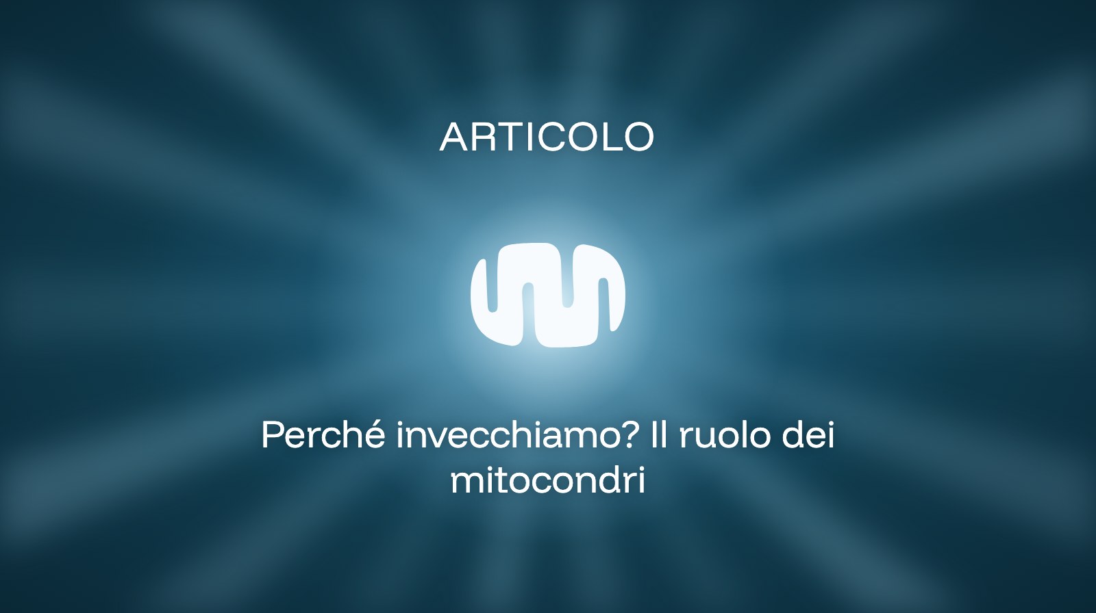 Perché invecchiamo? Il ruolo dei mitocondri
